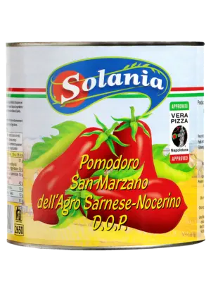 [PLT3X6SM] SAN MARZANO DOP PELATO SOLANIA (2,5KG X 6UD) 