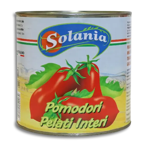 [PLT3X6] POMODORO PELATO SOLANIA (2,5KG X 6UD)